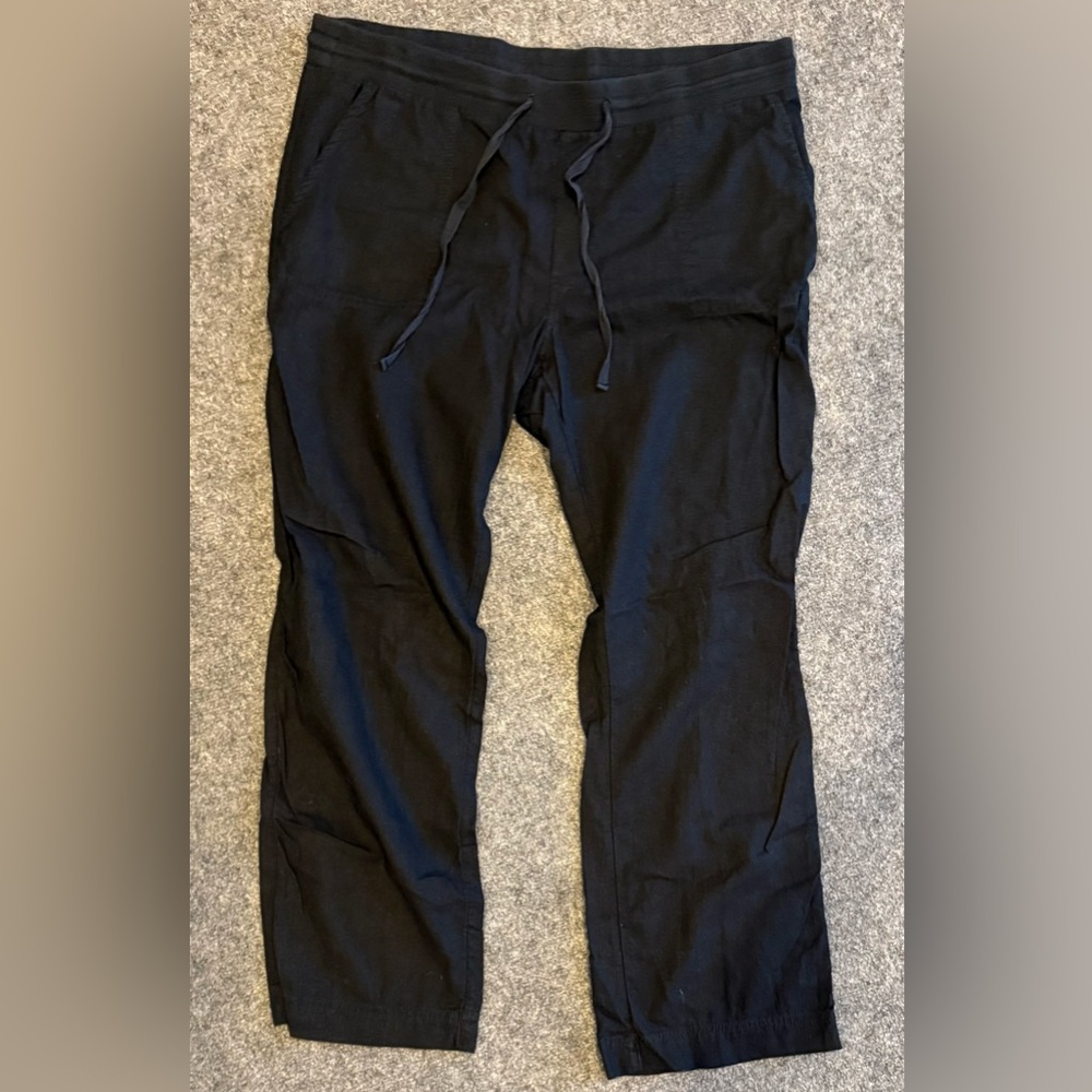Black Linen Pants